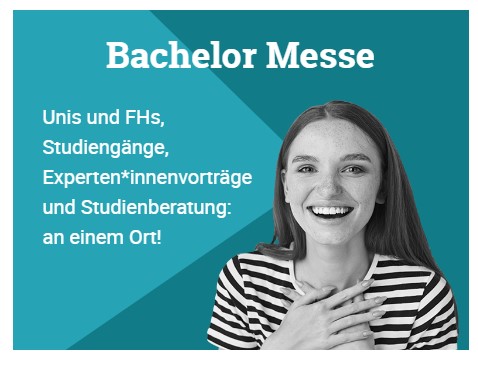 Messe Bachelor and more Münster 2024 - Abi und was dann? ist mit dabei!
